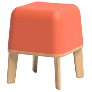 Abisko_taburete_madera_45_Coral-300x300-1